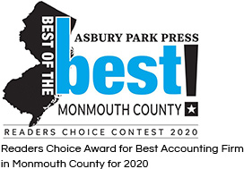 Asbury Park Press Readers Choice Award 2020